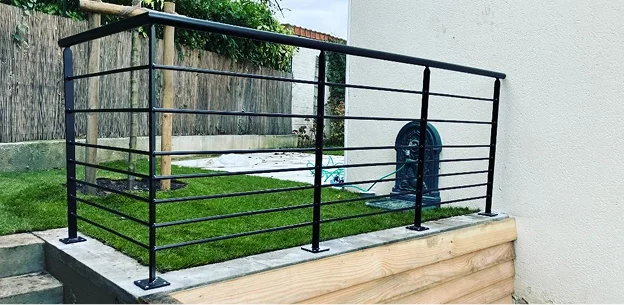 garde corps metallique à Freneuse dans les Yvelines 78